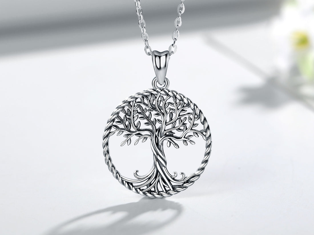 Tree of Life Symbol Necklace: The Branches of Life Thrive