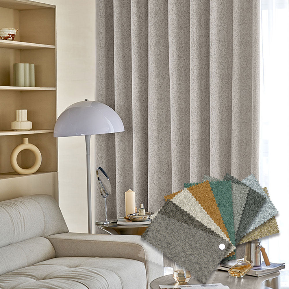 Booklet - Chenille Blackout Custom Thick Curtains