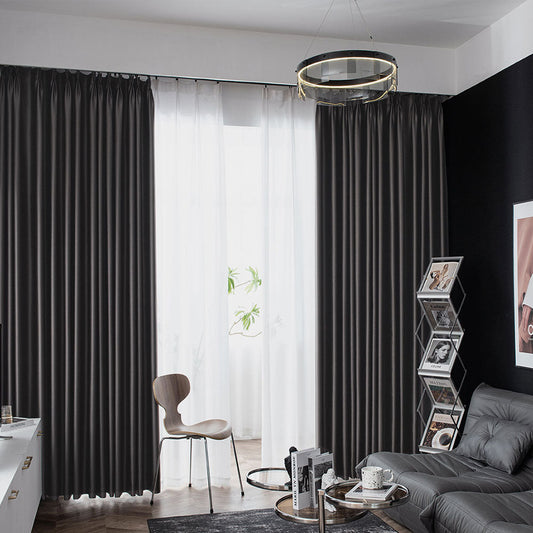 Precision Double-sided Blackout Curtains  Customized Satin Curtains