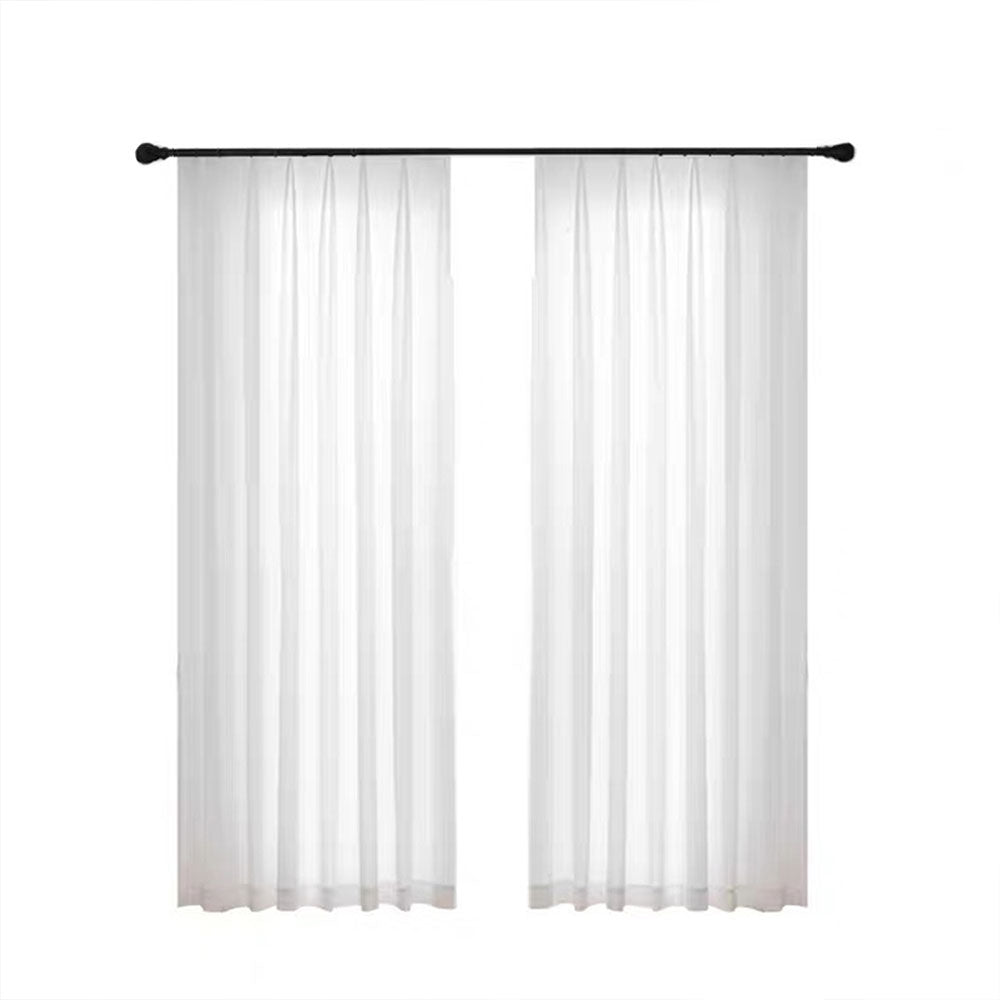 Sunscreen and Heat-insulating Sheer Curtains Customizable Translucent Window Curtains